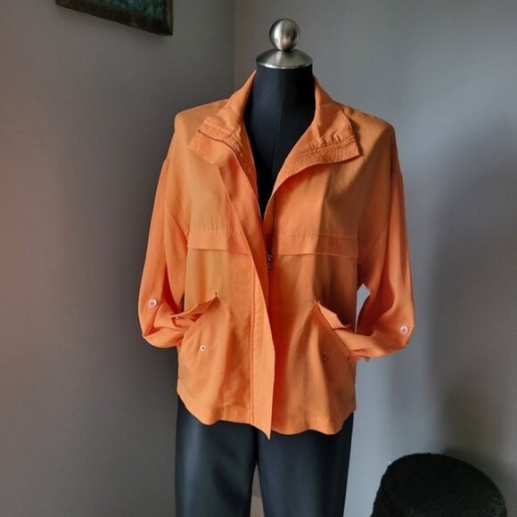 Renuar Sorbet Tencel Summer Jacket NWT Sz S_L - Picture 5 of 10